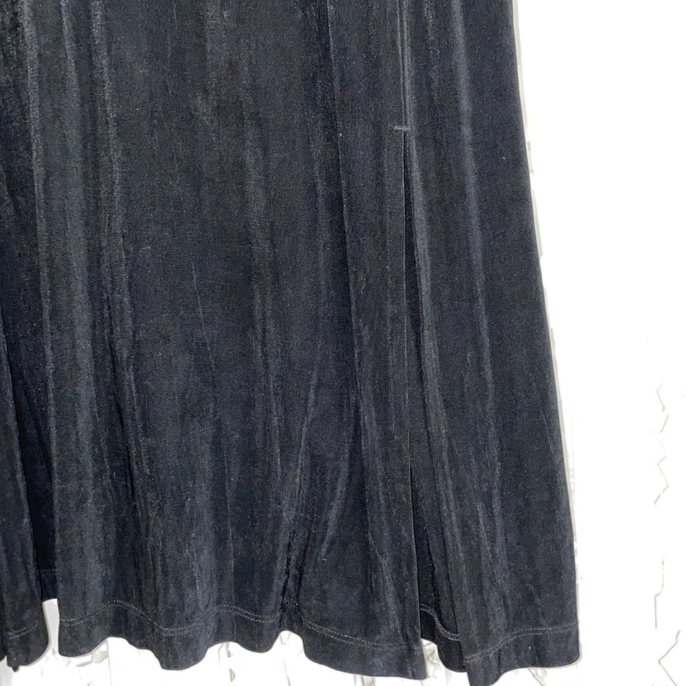 48 inch Chicos travels Asian button kimono vest black - Picture 5 of 5